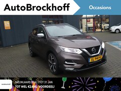 Nissan Qashqai - 1.3 DIG-T Tekna + NAPA leder | Trekhaak | Panorama dak | Cruise control | Camera's