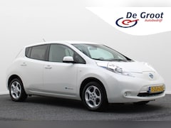 Nissan LEAF - Acenta 24 kWh Automaat Camera, Cruise, Keyless, Stoelverw. V+A, Stuurverw., Standkachel, N