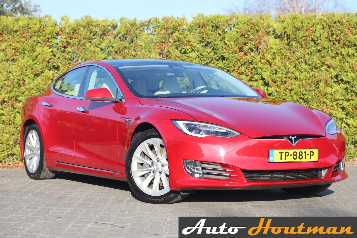 Tesla Model S - 100D Long range Autopilot 2.5 Alcantara|Luchtvering|Leder|Panodak|Alcantara hemel|Camera|N - AutoWereld.nl