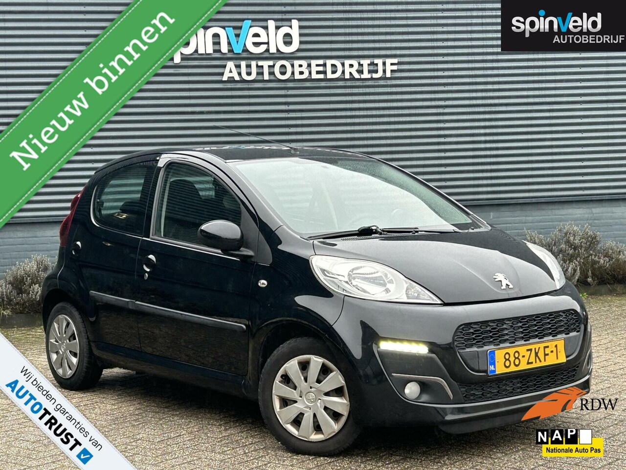 Peugeot 107 - 1.0 Active BJ'12 NAP NL AIRCO 5DRS TOERENTELLER - AutoWereld.nl