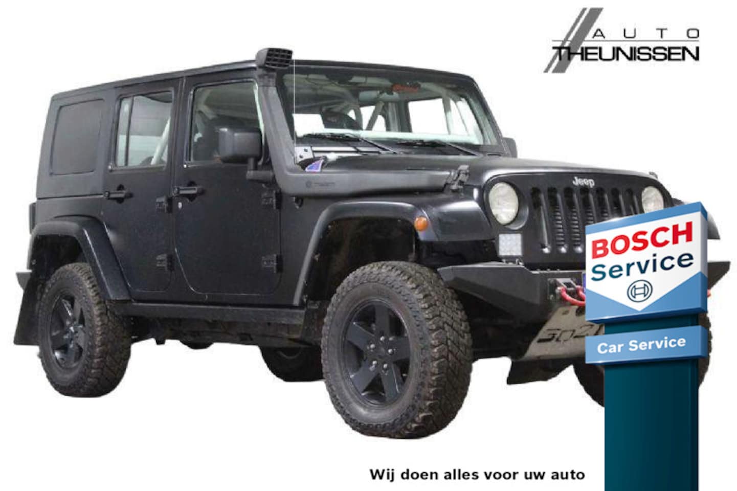 Jeep Wrangler Unlimited - 2.8 CRD DAKAR RALLY - AutoWereld.nl