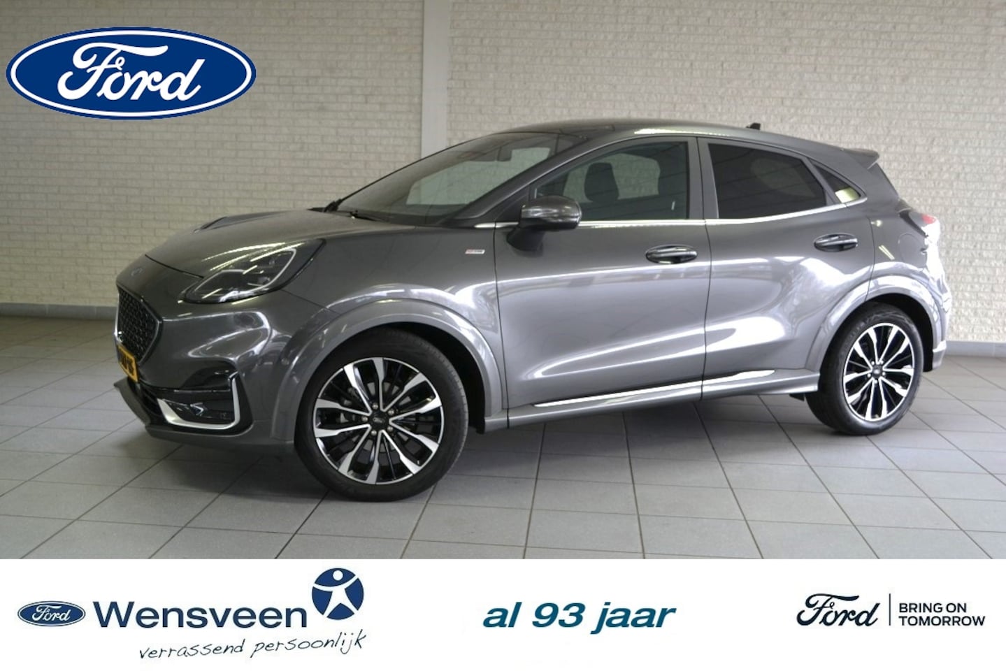 Ford Puma - 1.0T 125pk ECOBOOST ST-Line Vignale automaat | afn.trekhaak, panoramadak - AutoWereld.nl