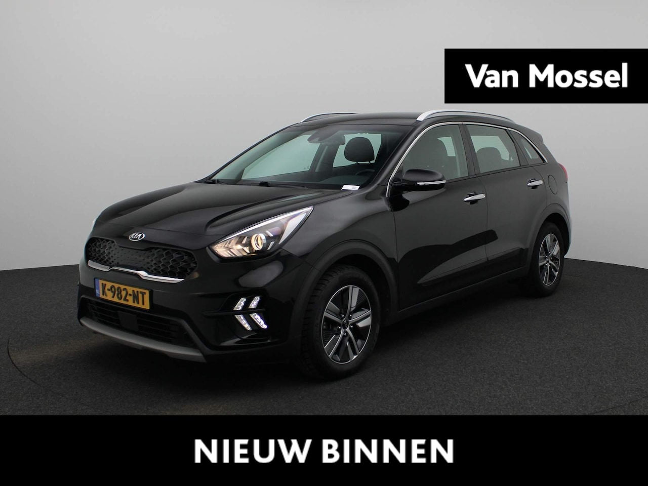 Kia Niro - 1.6 GDi Hybrid DynamicLine | CAMERA | HALF-LEDER | PARKEERSENSOREN | NAVIGATIE | CLIMATE C - AutoWereld.nl