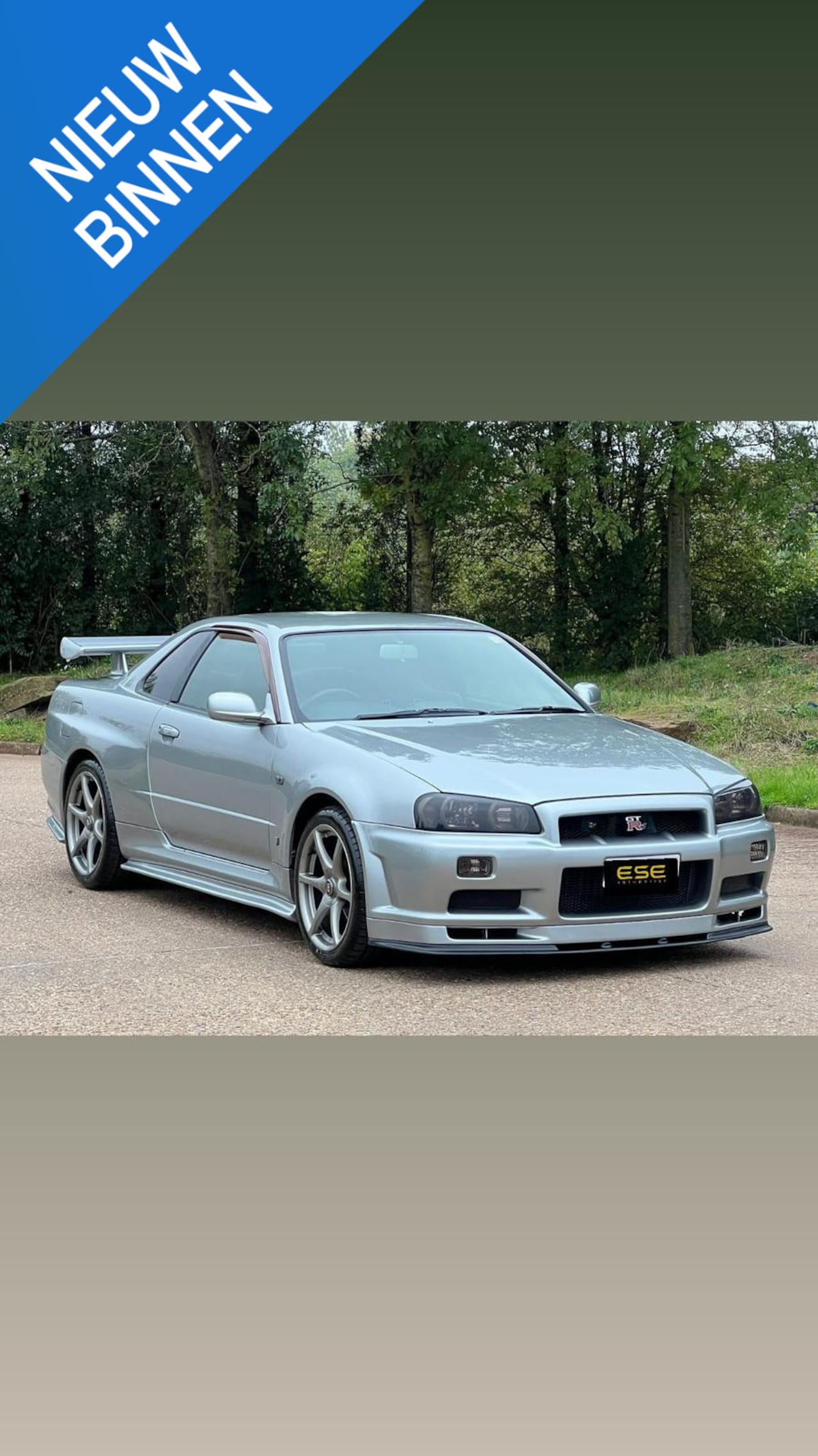 Nissan GT-R - Skyline R34 GTR Series 1 - AutoWereld.nl