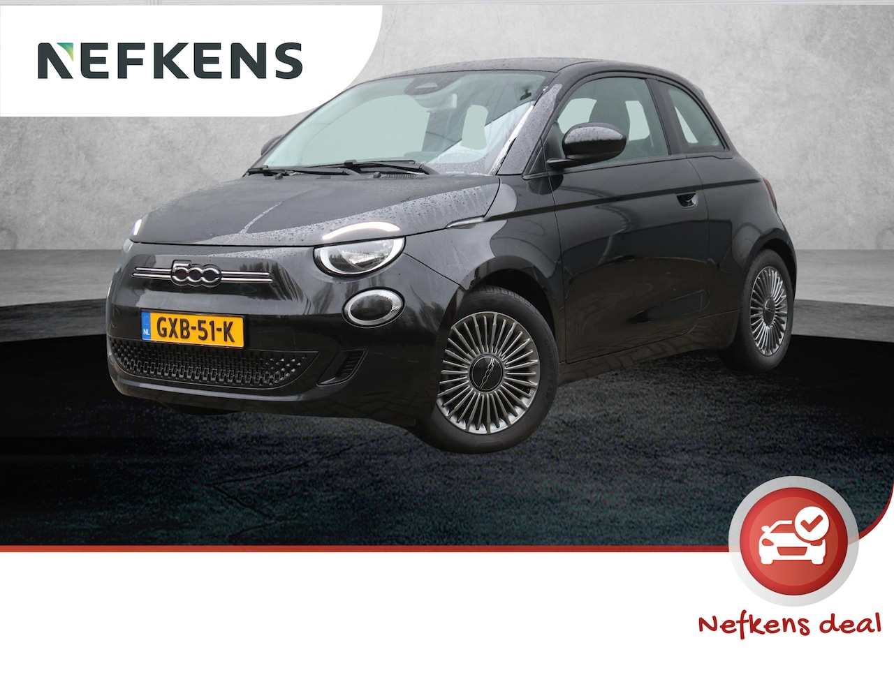 Fiat 500 - Icon 42 kWh 3-fase | 7"scherm | Parkeersensoren | Climate Control | Bluetooth - AutoWereld.nl