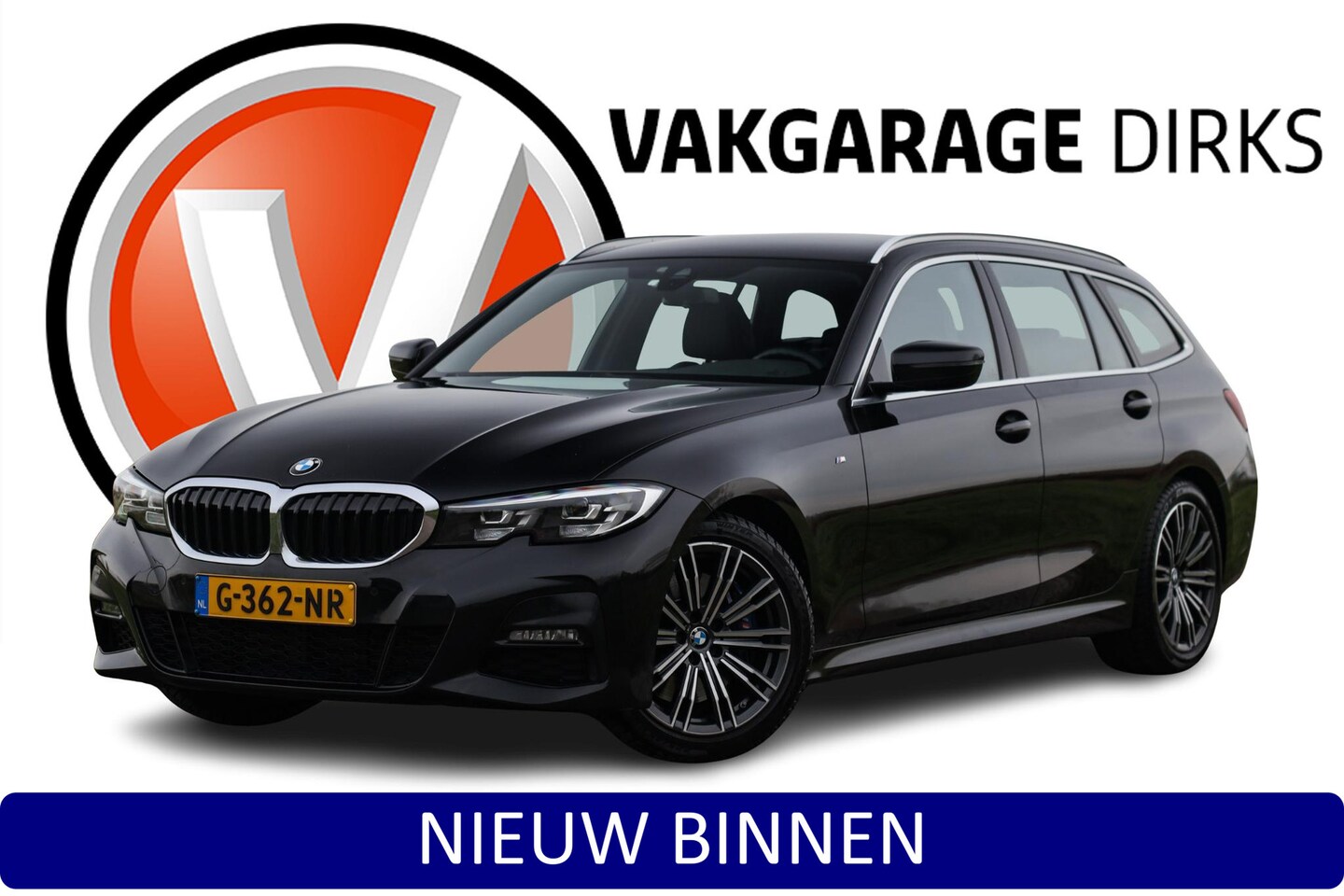 BMW 3-serie Touring - 330i M-Sport ✅ LED ✅ Carplay ✅ Sfeer - AutoWereld.nl