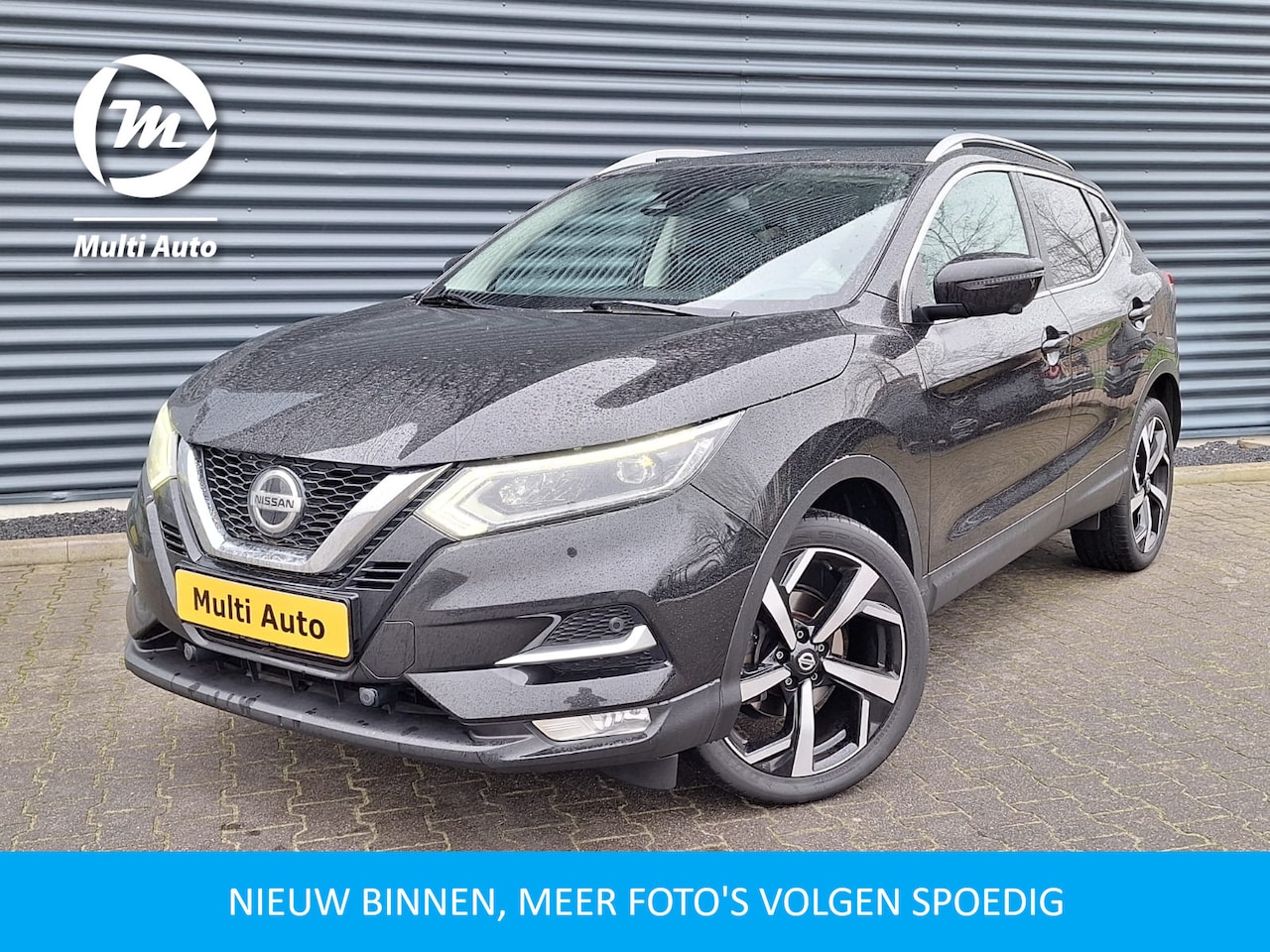 Nissan Qashqai - 1.3 DIG-T Tekna + 160pk Automaat | Panodak | Cruise Control | 360 Camera | DAB | 19"L.M | - AutoWereld.nl