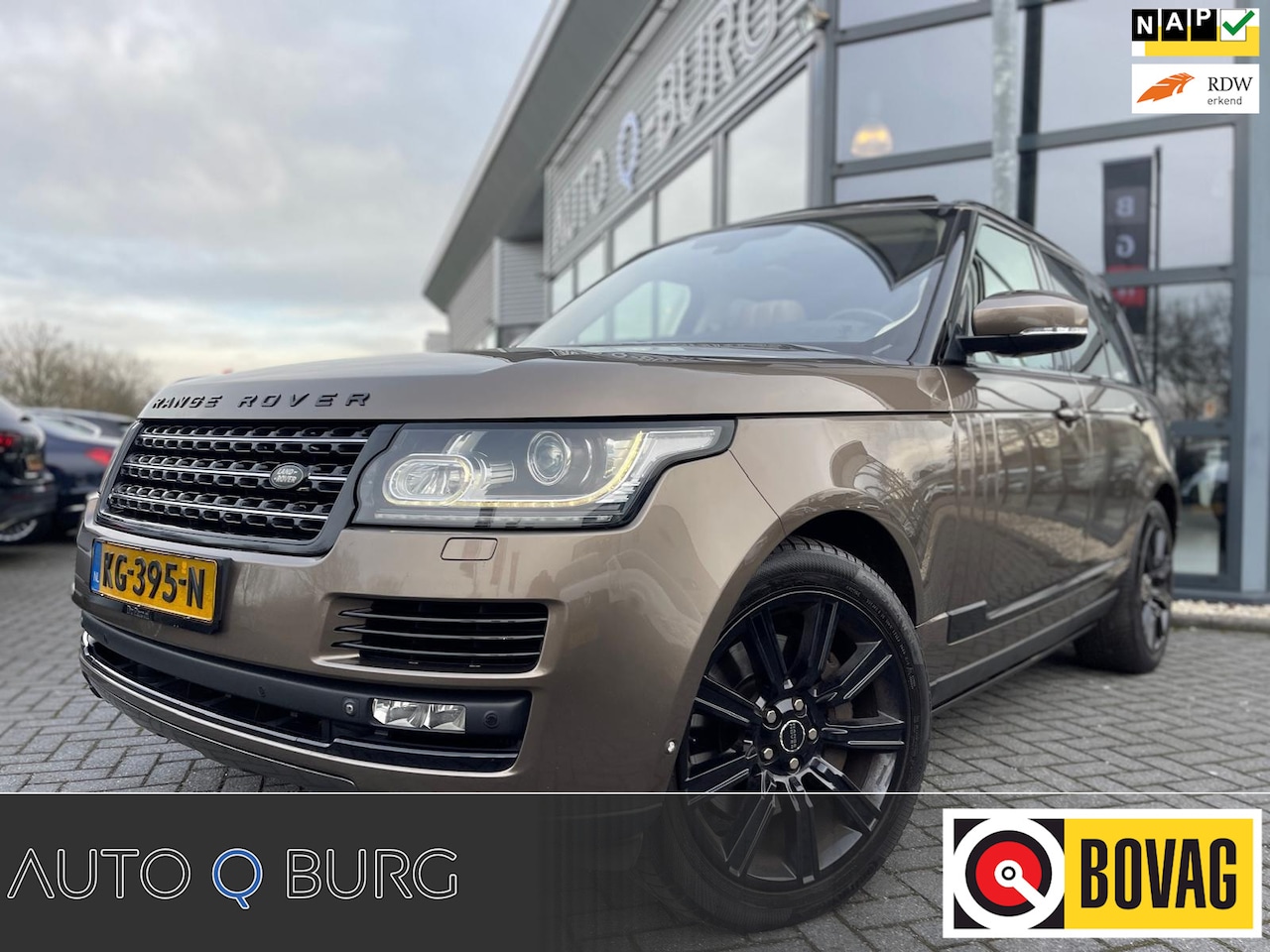 Land Rover Range Rover - 4.4 SDV8 Autobiography | Luchtvering | TV | Koelkast | Massage | Leder | Panoramadak | Mer - AutoWereld.nl