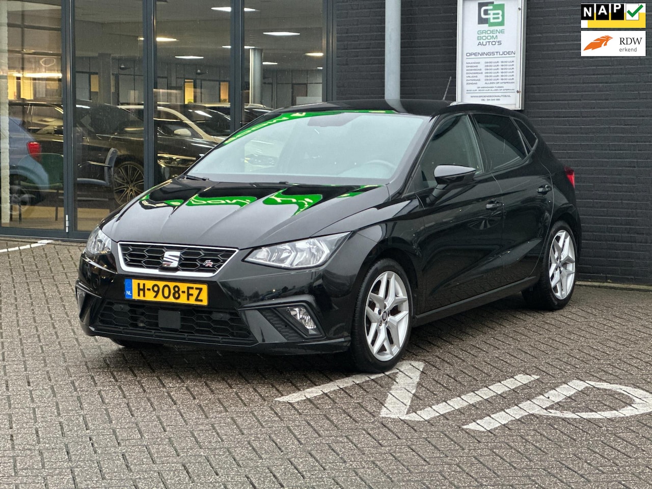 Seat Ibiza - 1.0 TSI FR Business Intense/CAMERA/APP-CONNECT/NAVI/NL-AUTO NAP!! - AutoWereld.nl