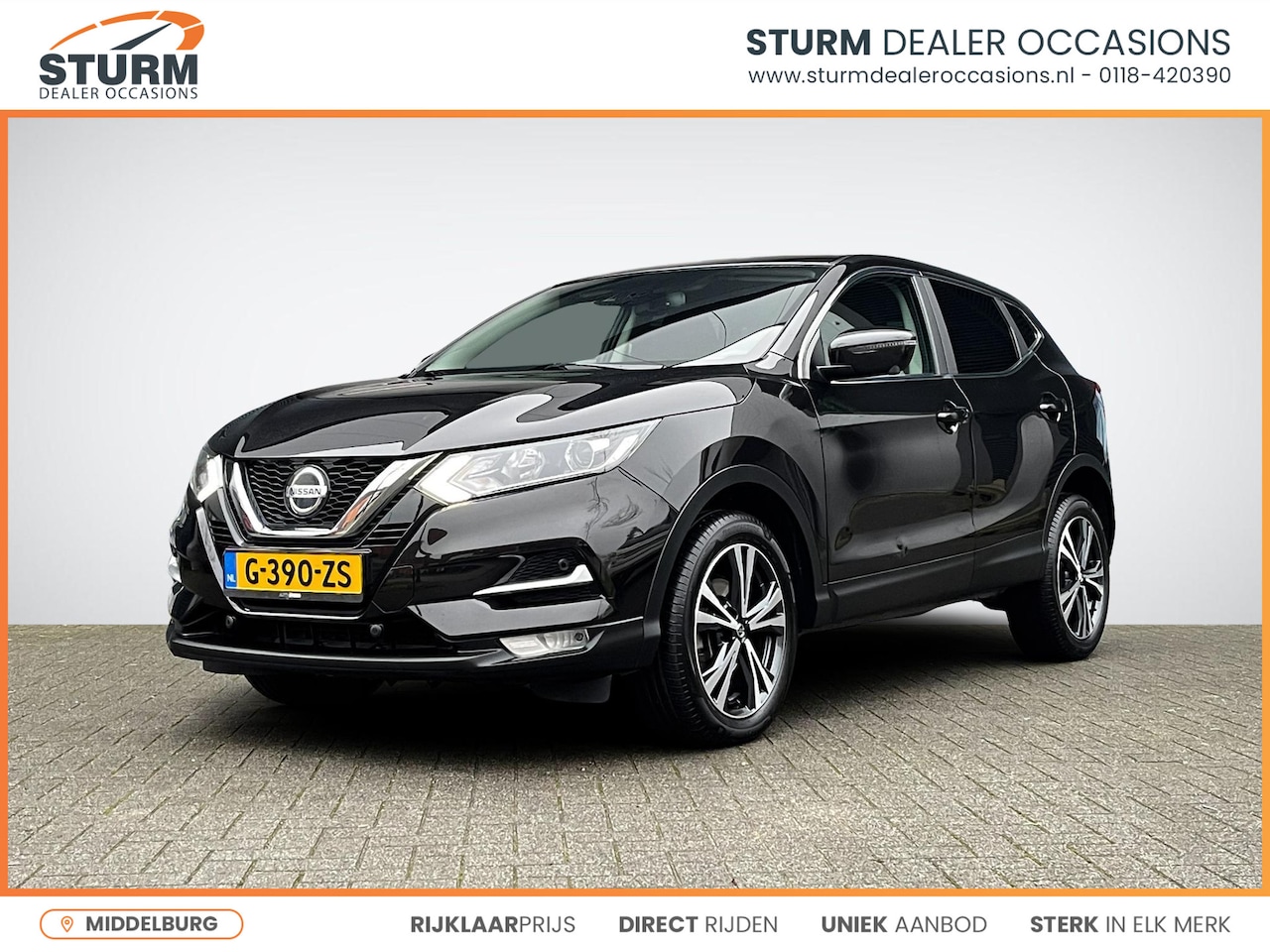 Nissan Qashqai - 1.3 DIG-T N-Connecta | Trekhaak | Apple Carplay/Android Auto | Keyless Entry | 360° Camera - AutoWereld.nl