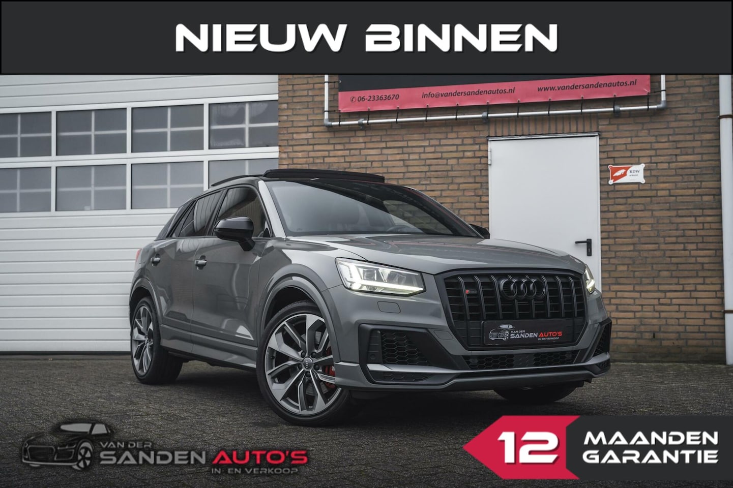 Audi Q2 SQ2 - 2.0 TFSI unieke nieuwstaat, full, nardo, pano, - AutoWereld.nl