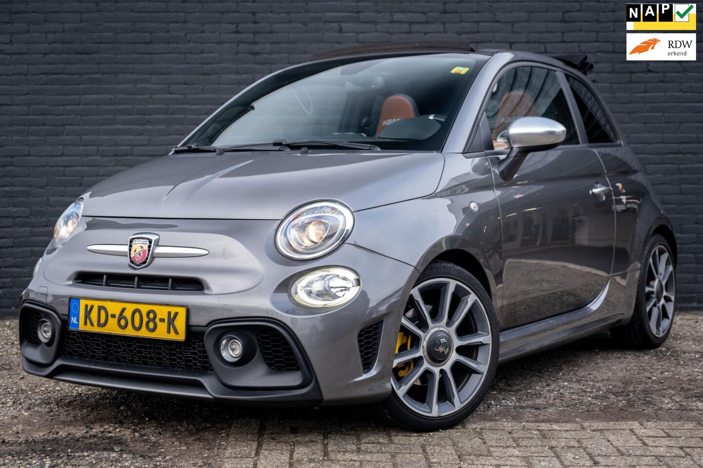 Fiat 500 C - 1.4 T-Jet Abarth Turismo | Beats | Navi | NL auto - AutoWereld.nl