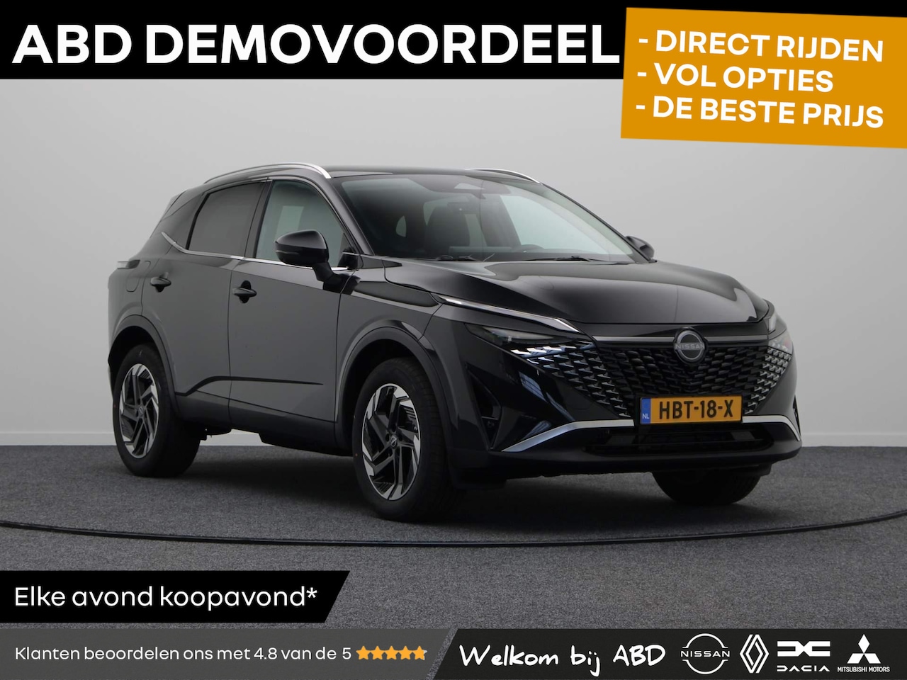 Nissan Qashqai - 1.3 MHEV Xtronic N-Connecta | Trekhaak | 1800kg Trekvermogen | Pro-Pilot Cruise Control | - AutoWereld.nl