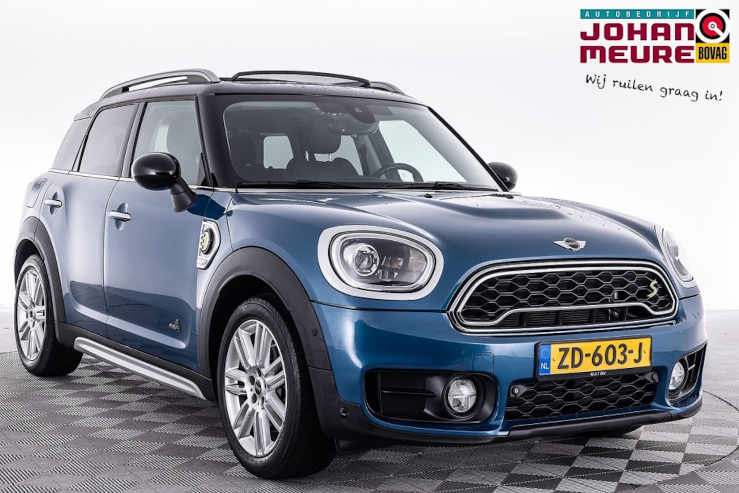 MINI Countryman - Mini 2.0 Cooper S E ALL4 Chili | PANORAMADAK | LEDER | Full LED | PHEV . - AutoWereld.nl