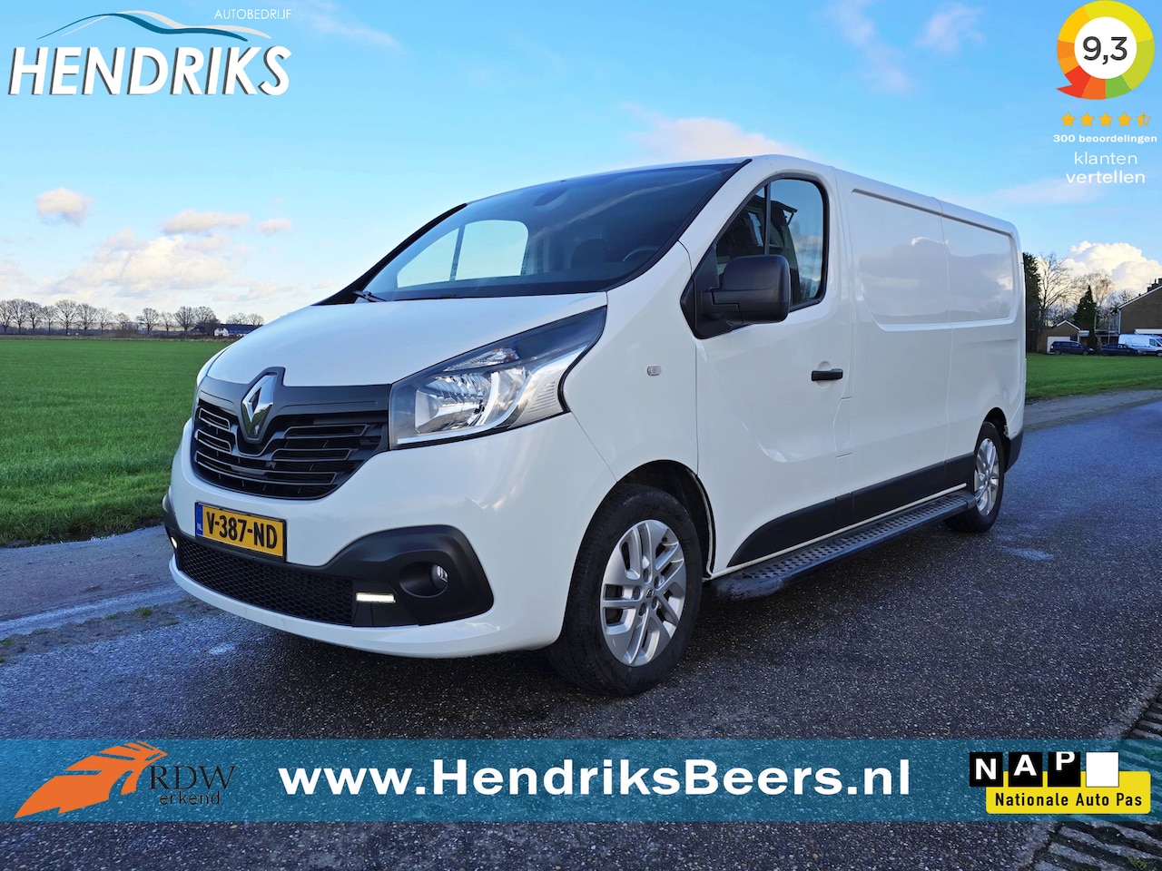 Renault Trafic - 1.6 dCi T29 L2 H1 - 120 Pk - Euro 6 - Navi - Airco - Cruise Control - AutoWereld.nl