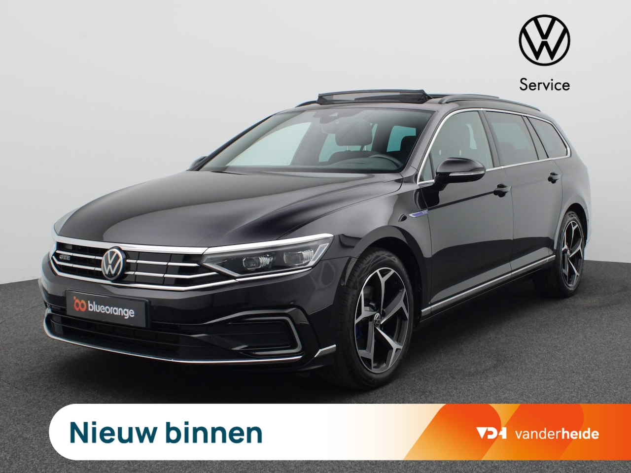 Volkswagen Passat Variant - 1.4 TSI PHEV GTE Business 218PK DSG Led matrix, trekhaak, 360gr. camera, stuur-stoelverwar - AutoWereld.nl