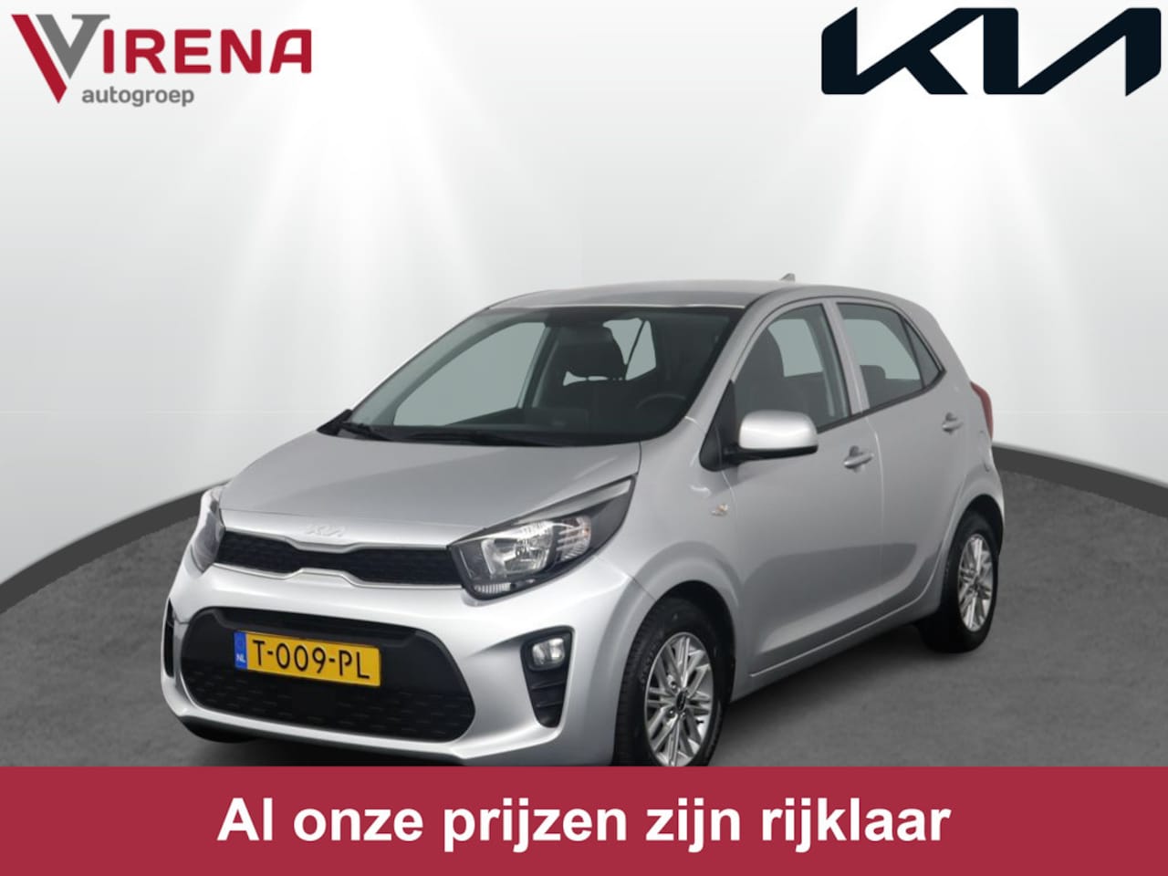 Kia Picanto - 1.0 DPi DynamicLine Navigatie via Apple Carplay/Android Auto - Cruise Control - Airco - - - AutoWereld.nl