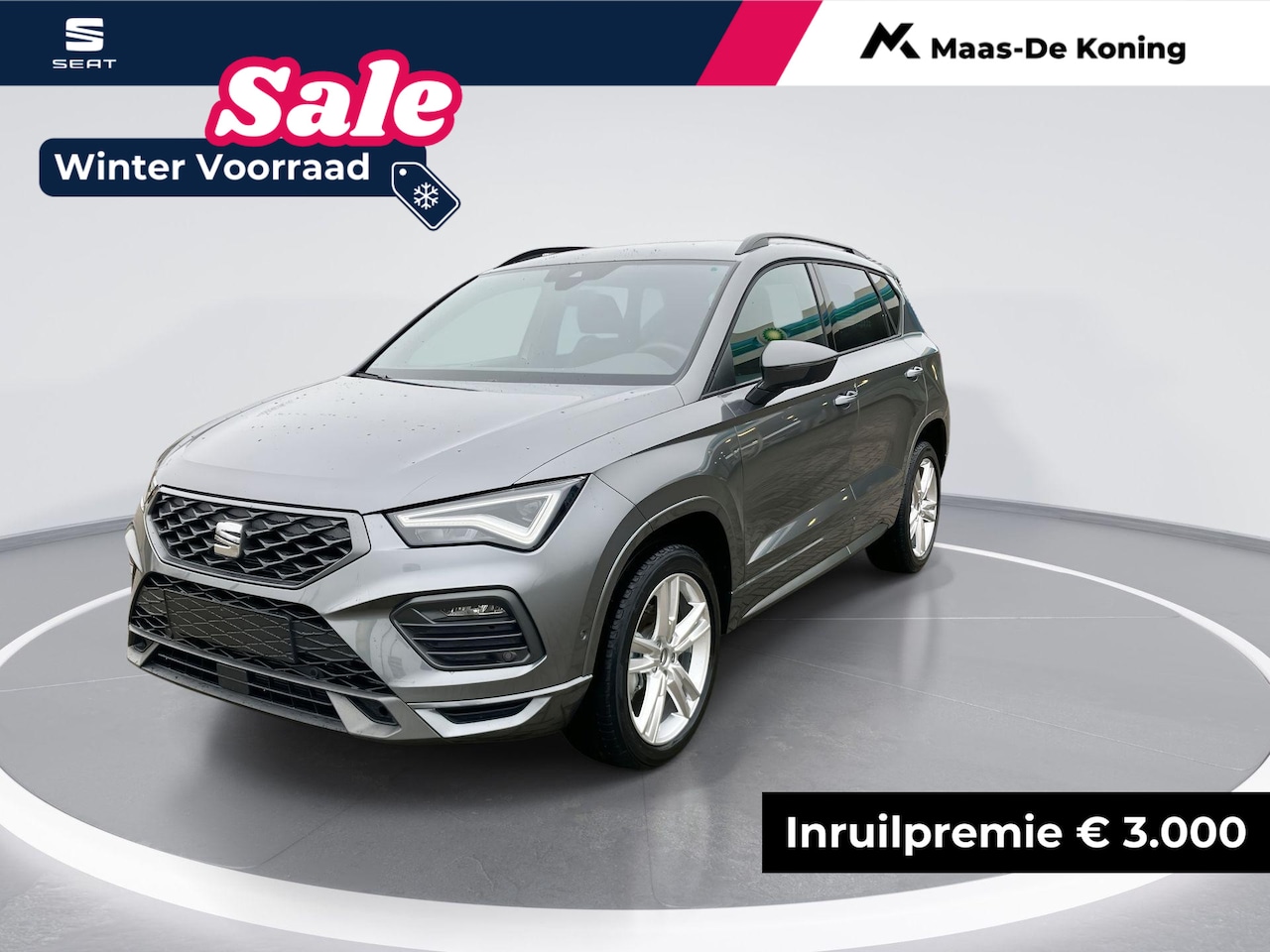 Seat Ateca - FR Business Intense 1.5 110 kW / 150 pk TSI DSG-7 | Safe & Driving Pack XL | 3000,- Euro i - AutoWereld.nl