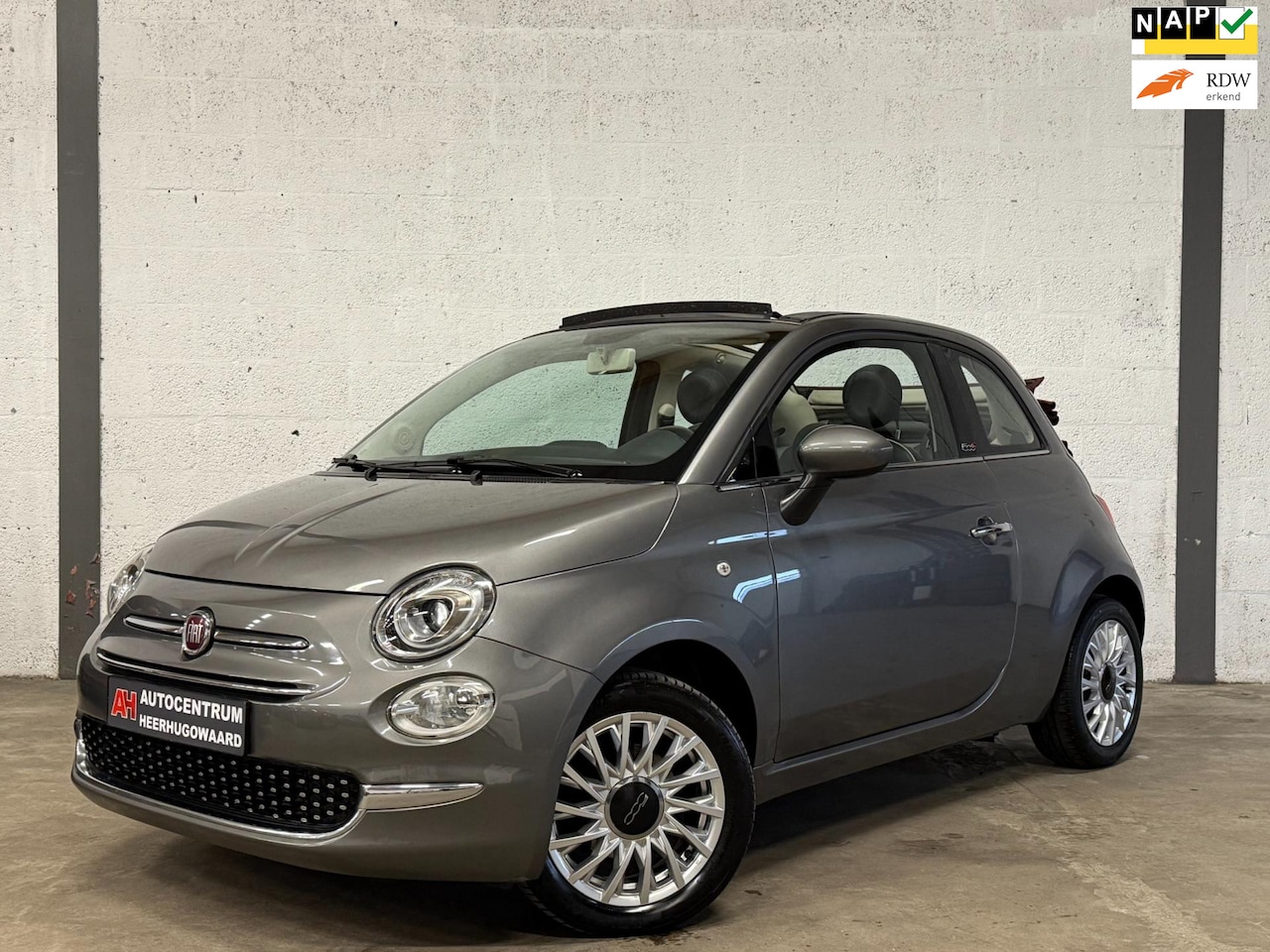 Fiat 500 C - 1.2 Lounge Clima|Cruise|PDC|Dealer Onderhouden !! - AutoWereld.nl