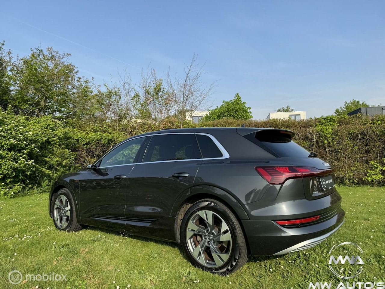 Audi e-tron - 55 quattro advanced 95 kWh ! in prijs verlaagd ! - AutoWereld.nl