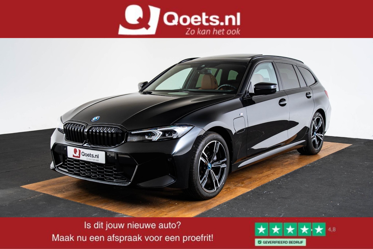 BMW 3-serie Touring - 320e M Sport - Panoramadak - Comfort Access - Parking Assistant - HiFi System - Stoelen ve - AutoWereld.nl