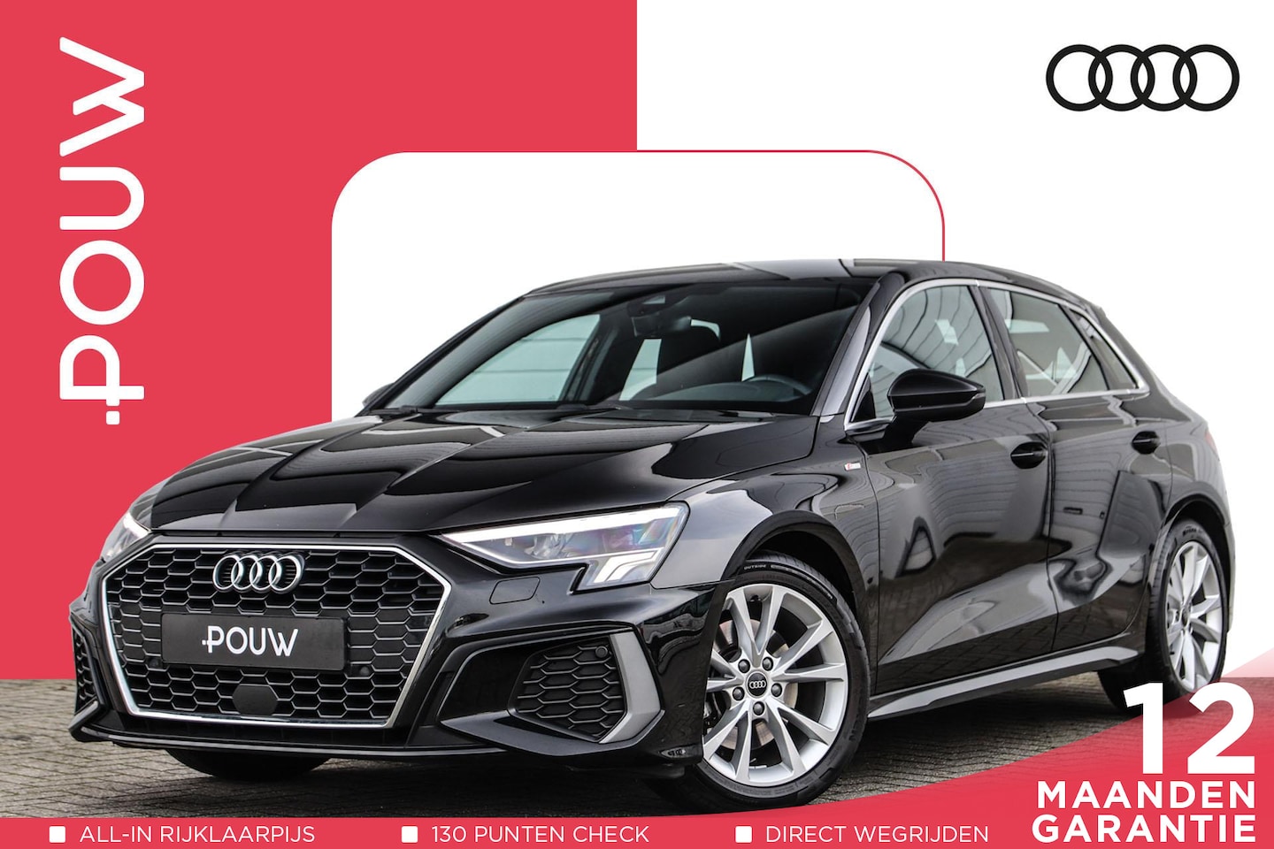 Audi A3 Sportback - 35 TFSI 150pk S-tronic S-Line Edition | Audi Sound | LED-koplampen - AutoWereld.nl