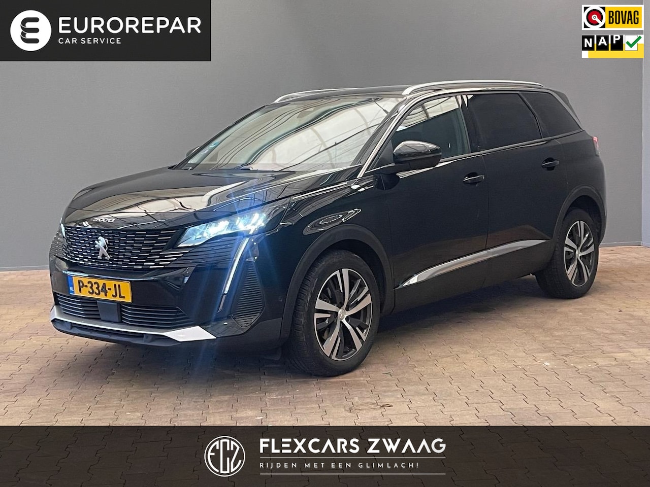 Peugeot 5008 - 1.2 Turbo Allure Pack Business - Automaat - Navi - Winterpakket - Org.NL - AutoWereld.nl