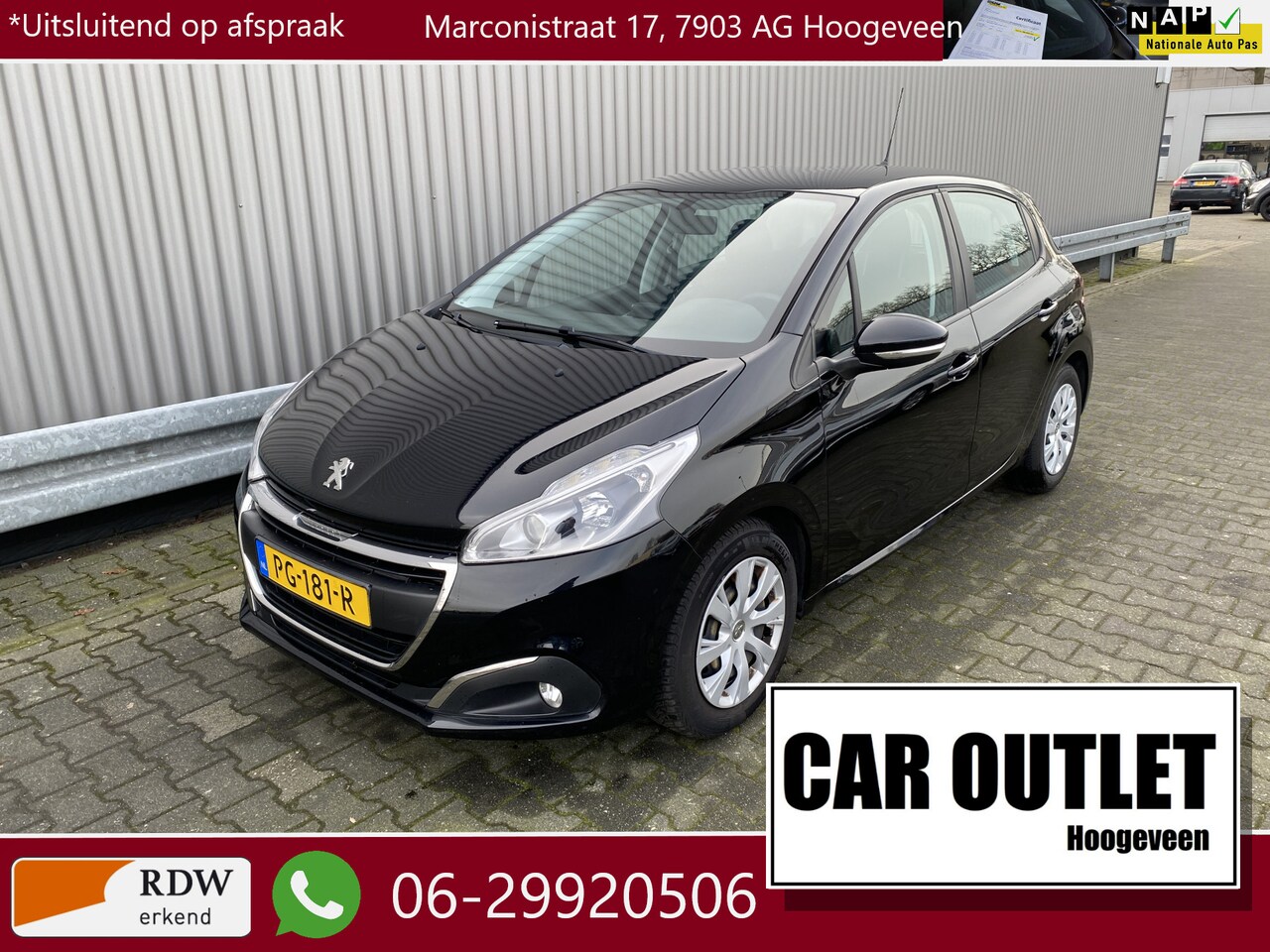 Peugeot 208 - 1.2 PureTech Blue Lion 157Dkm.NAP, Clima, Navi, Bluetooth, CC, PDC, nw. APK – Inruil Mogel - AutoWereld.nl