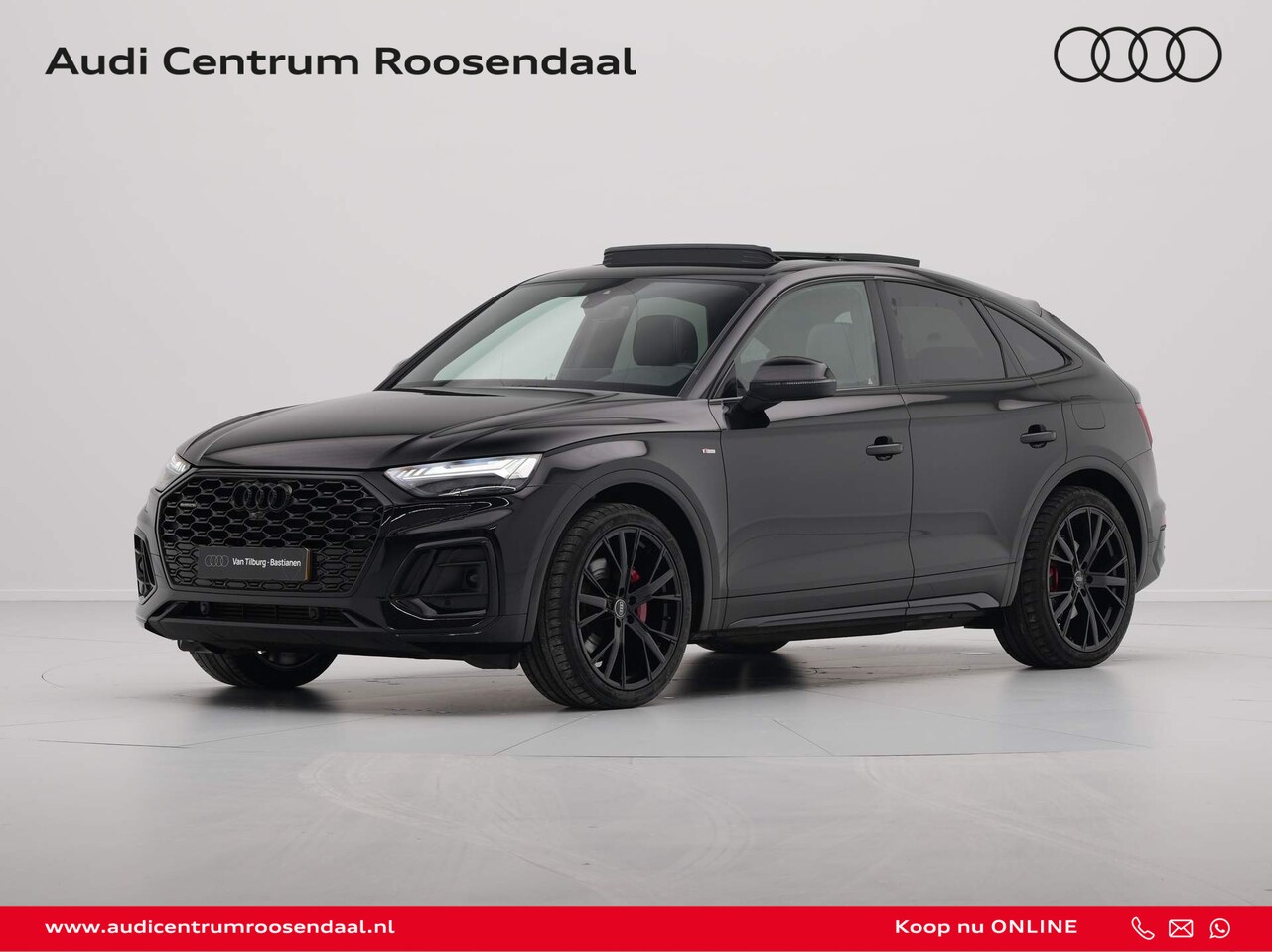 Audi Q5 Sportback - 55 TFSI e 299pk S-Tronic S Line edition Panorama Navigatie Luchtvering Bang & Olufsen - AutoWereld.nl