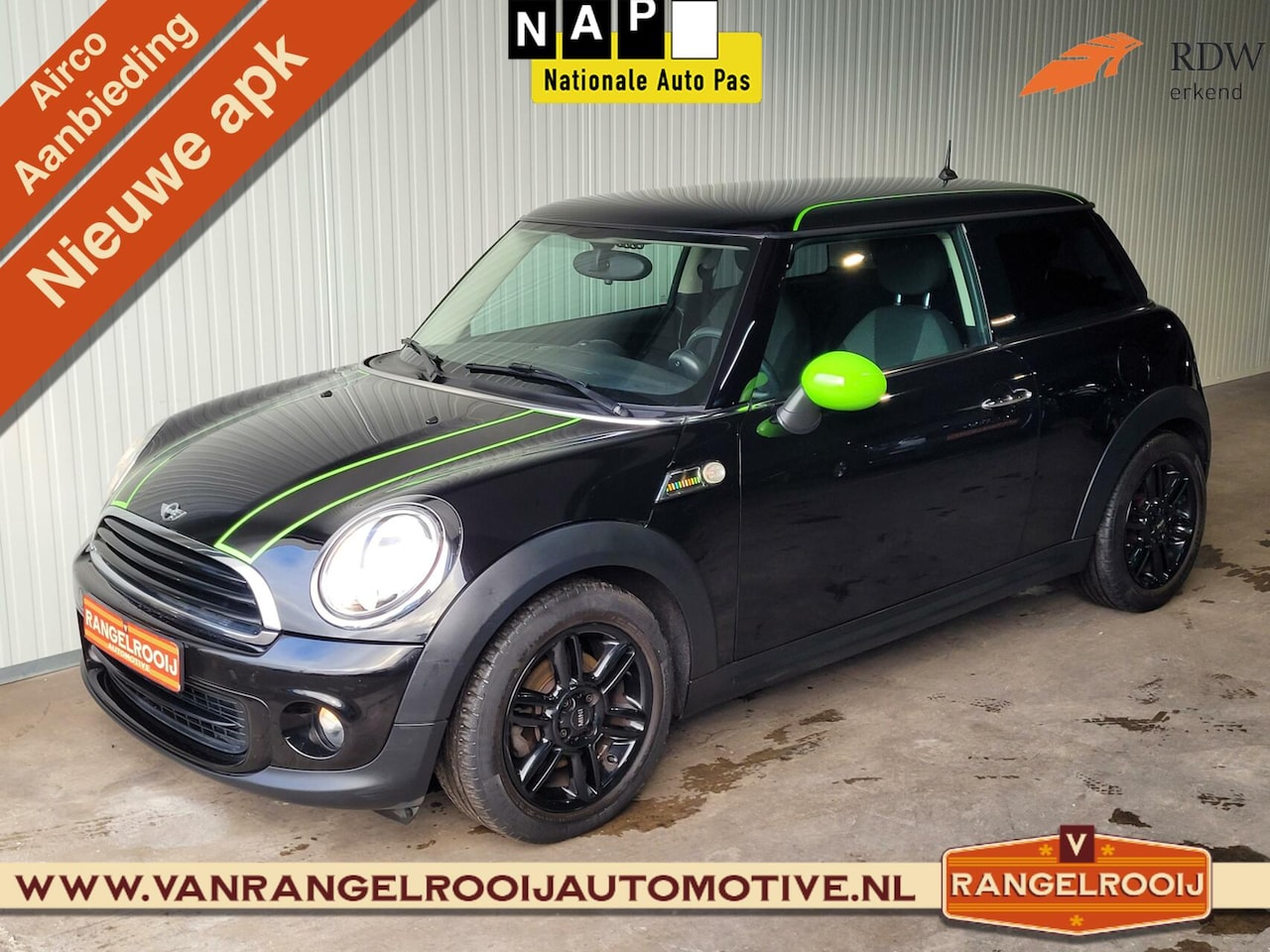 MINI One - Mini 1.6 Pepper, airco, el. pakket, 15" lm velgen - AutoWereld.nl