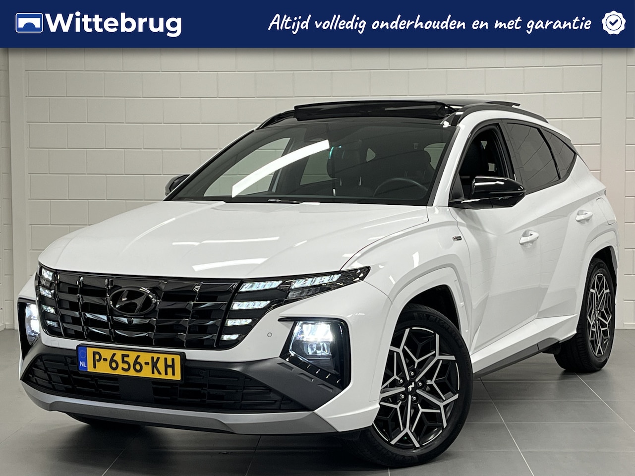 Hyundai Tucson - 1.6 T-GDI PHEV N Line Sky 4WD PANORAMADAK SCHUIF/KANTEL | FULL LED | KEYLESS | ZEER COMPLE - AutoWereld.nl