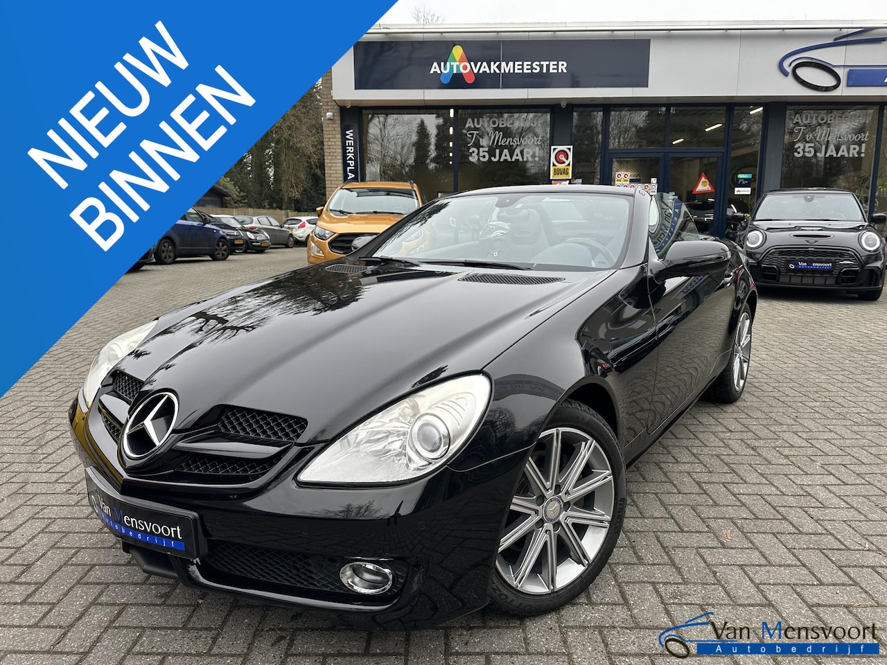 Mercedes-Benz SLK-klasse - 200K 184PK Automaat 63dKM!|2eEig|Leder|Airscarf|Parktronic - AutoWereld.nl