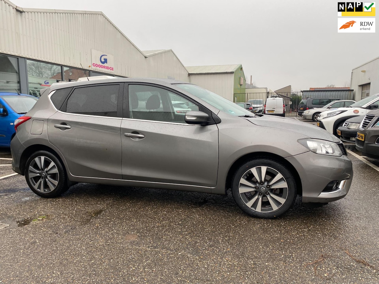 Nissan Pulsar - 1.2 DIG-T Connect Edition AUTOMAAT | 1e EIGENAAR | KEYLESS |CLIMA | NAVI | CAMERA | CRUISE - AutoWereld.nl