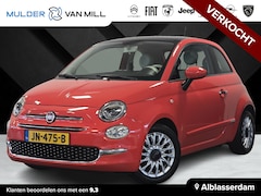 Fiat 500 - Lounge 0.9 TwinAir TURBO 80pk | NAVI | AIRCO | PANODAK | DAB+ | LM-VELGEN | ROSSO CORALLO