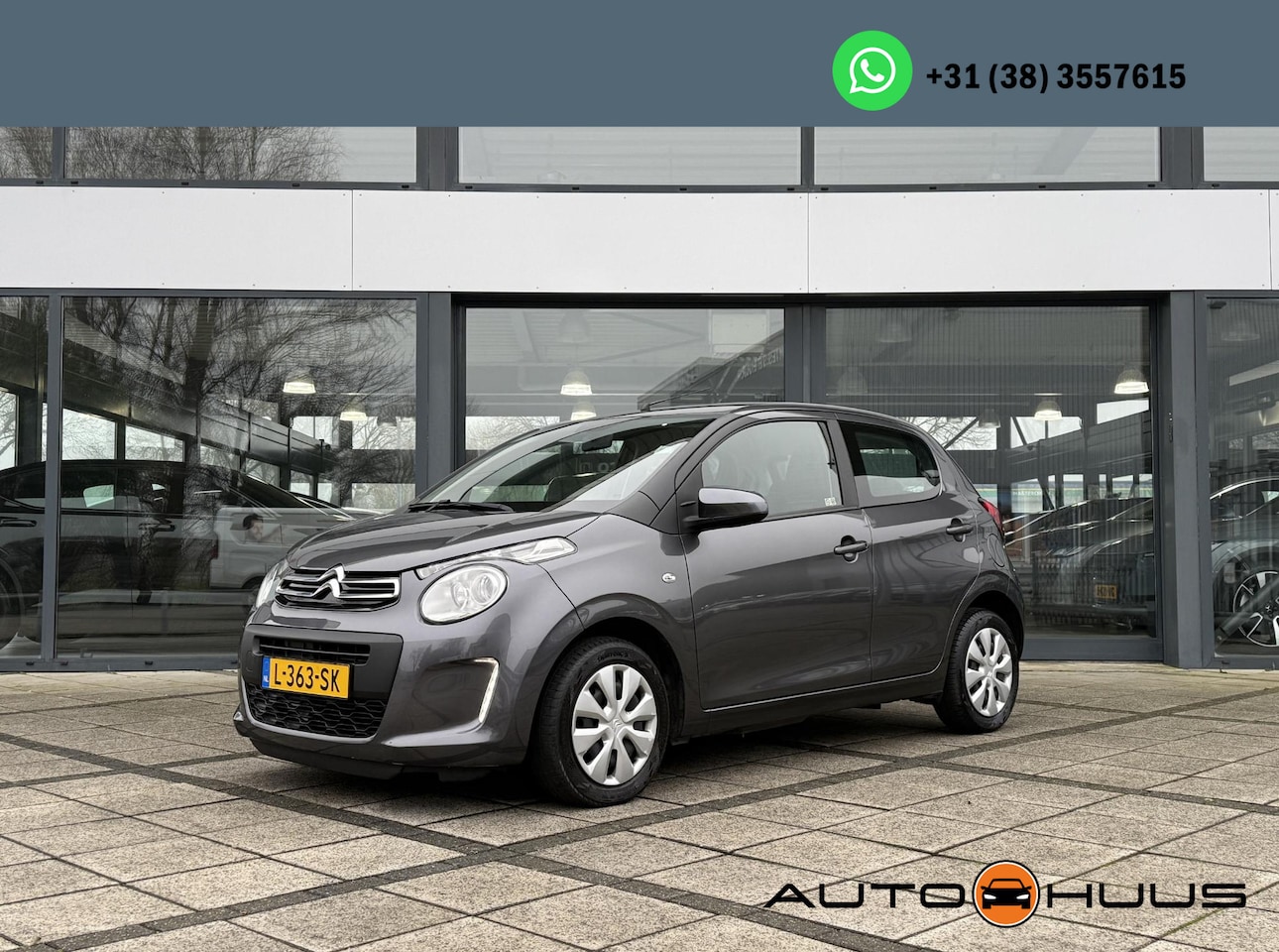 Citroën C1 - 1.0 VTi Feel DAB Cruise Control Citroen C1 1.0 VTi Feel - AutoWereld.nl