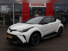 Toyota C-HR - 2.0 HYBRID 184PK GR-SPORT APPLE/ANDDROID 19"LMV LED HALF-LEDER/ALCANTARA TREEPLANKEN STOEL