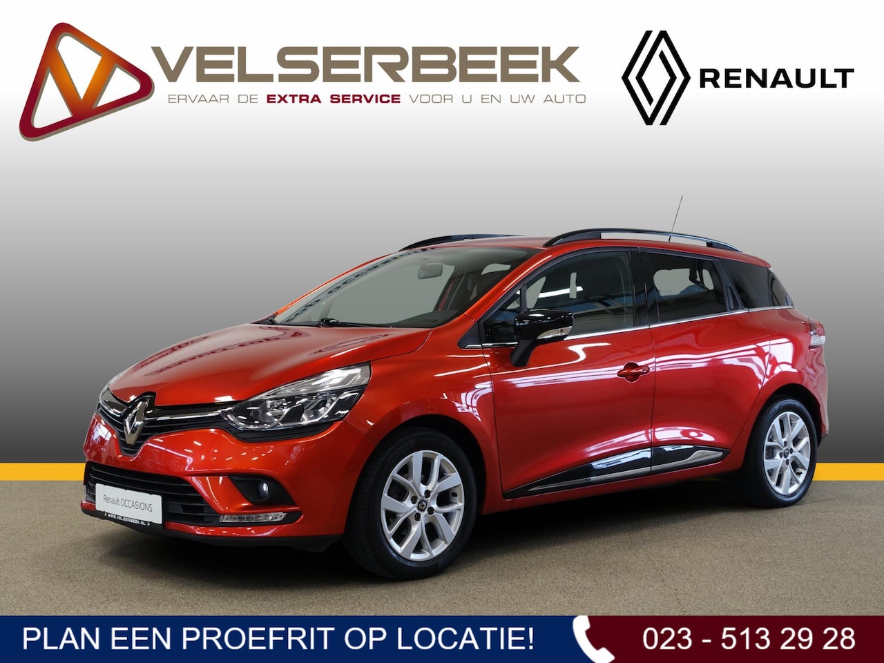 Renault Clio Estate - TCe 90 Limited * 47.881 Km/LMV/Navi/Cruise/PDC * - AutoWereld.nl