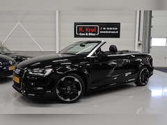 Audi A3 Cabriolet - 1.4 TFSI 180pk 2x S-Line Navigatie Trekhaak Airco-ecc 18 inch Half leer Stoelverwarming PD