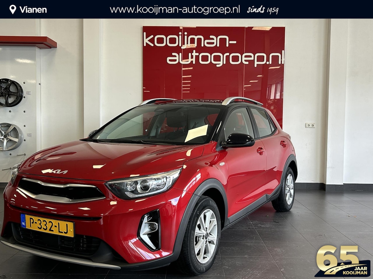 Kia Stonic - 1.0 T-GDi MHEV DynamicLine | Two-Tone uitvoering met zwart dak | Apple Carplay/Android aut - AutoWereld.nl