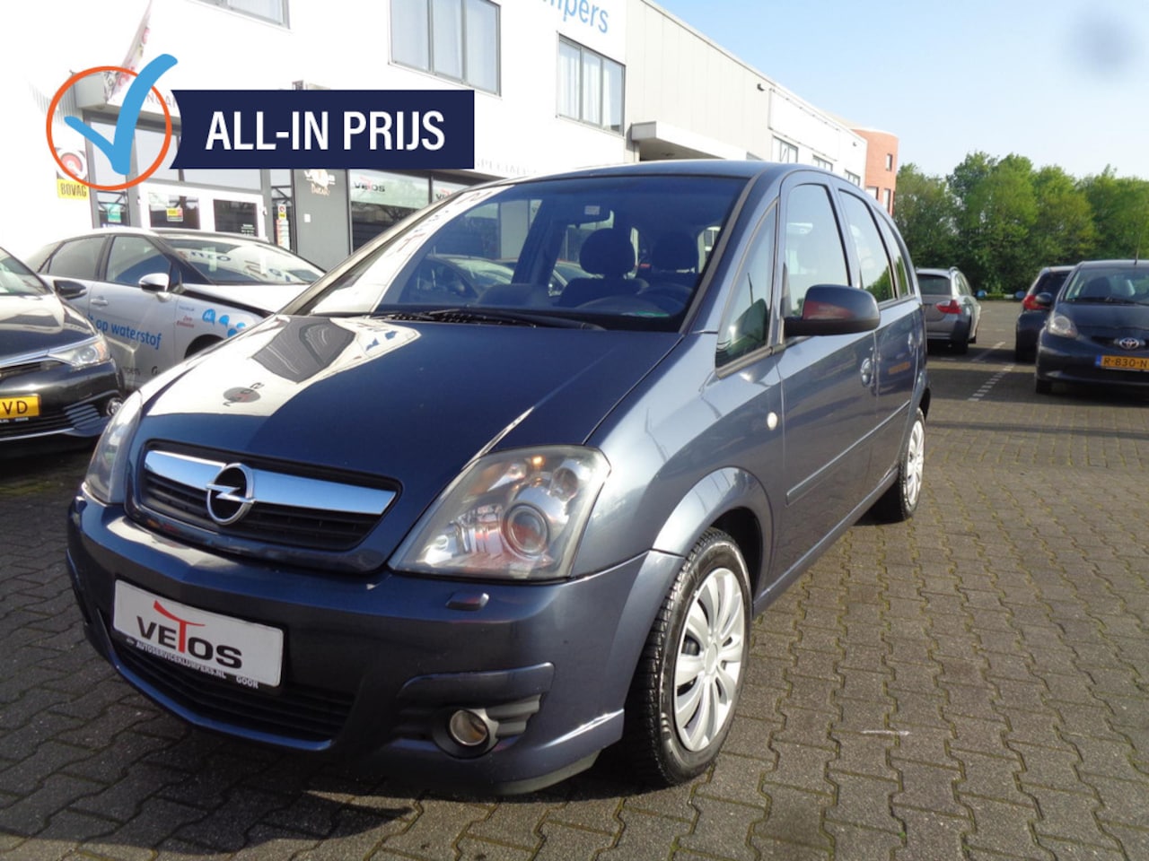 Opel Meriva - 1.6-16V Cosmo HOGE INSTAP/CRUISE/STOELVERWARMING/CLIMATE/ - AutoWereld.nl