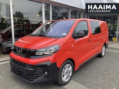 Opel Vivaro - 2.0 Diesel 145 L3 Dubbele Cabine | Nieuw | Van 40.184 Voor 36.000 | BPM Voordeel | Navigat