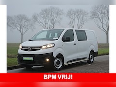 Opel Vivaro - 2.0 CDTI L3H1 DC Edition airco, navi, pdc, side bars, trekhaak