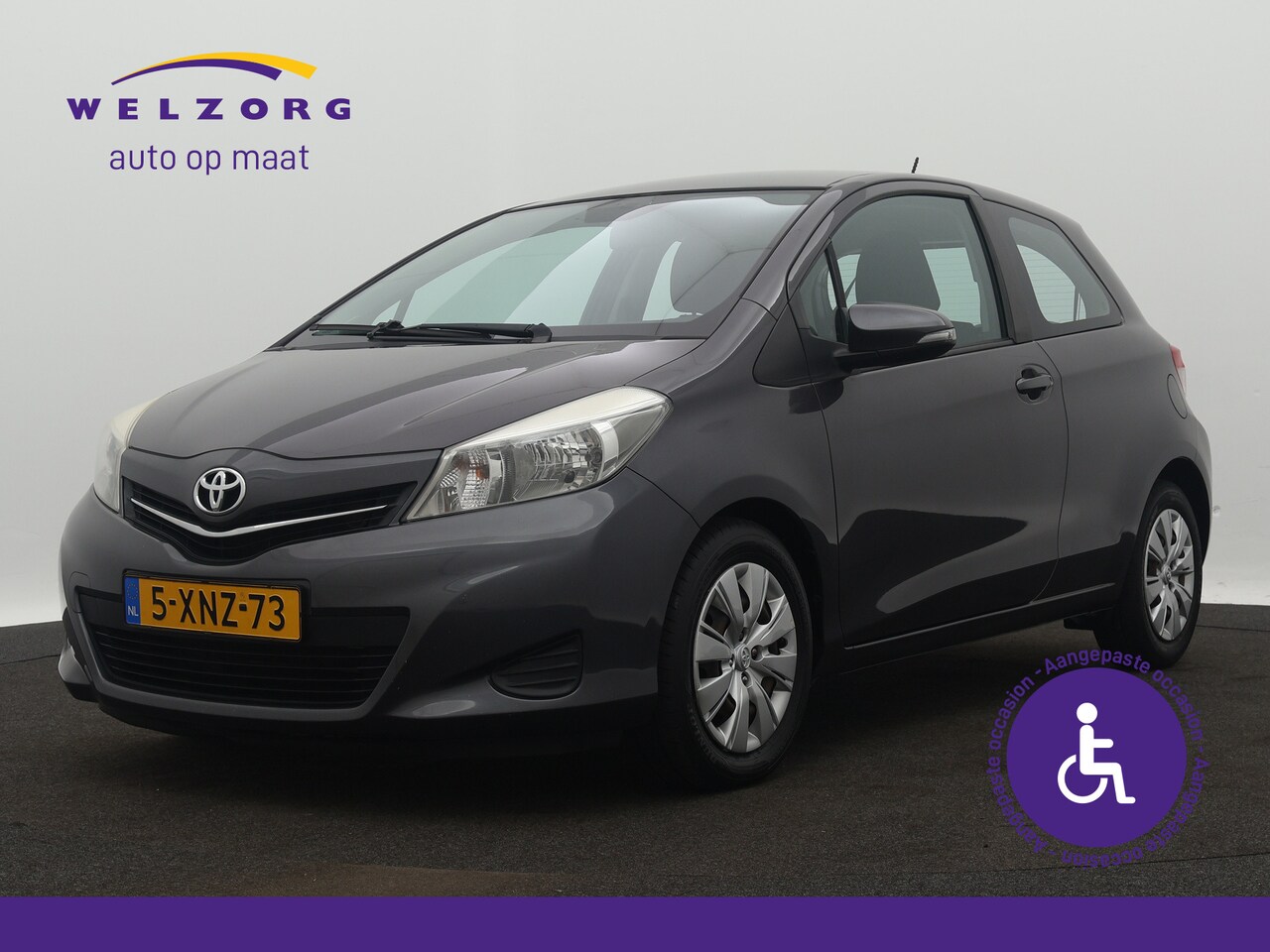 Toyota Yaris - 1.3 VVT-i Aspiration Direct leverbaar! Handsegment gas / bedrijfsrem, Standkachel en verle - AutoWereld.nl