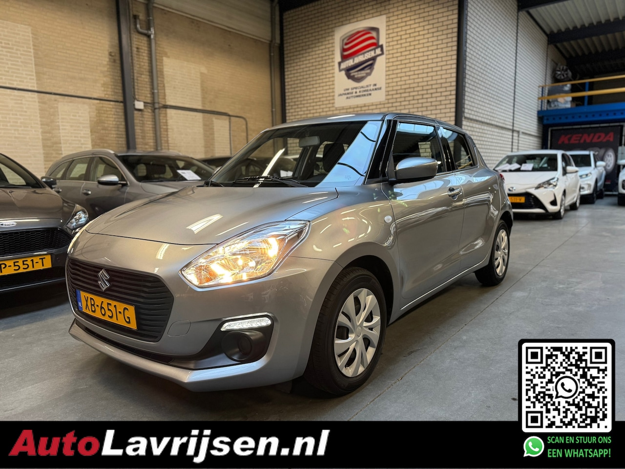 Suzuki Swift - 1.2 COMFORT 4 CILINDER MOTOR NL AUTO NAP AIRCO LED BLUETOOTH!! - AutoWereld.nl