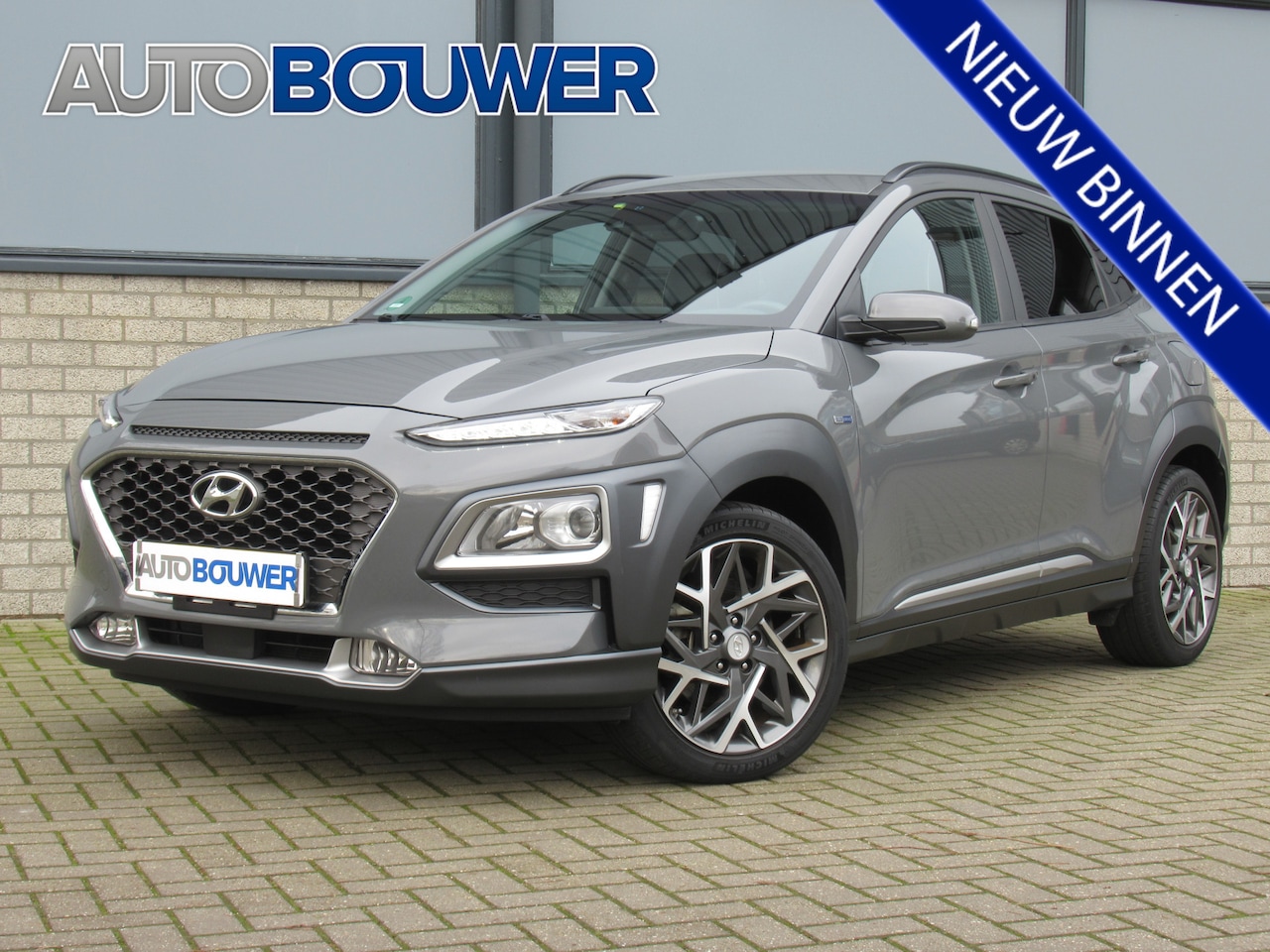 Hyundai Kona - 1.6 GDI HEV Fashion 2e eigen | dealer onderh | 18"inch | Navi | Camera | Tr.haak - AutoWereld.nl