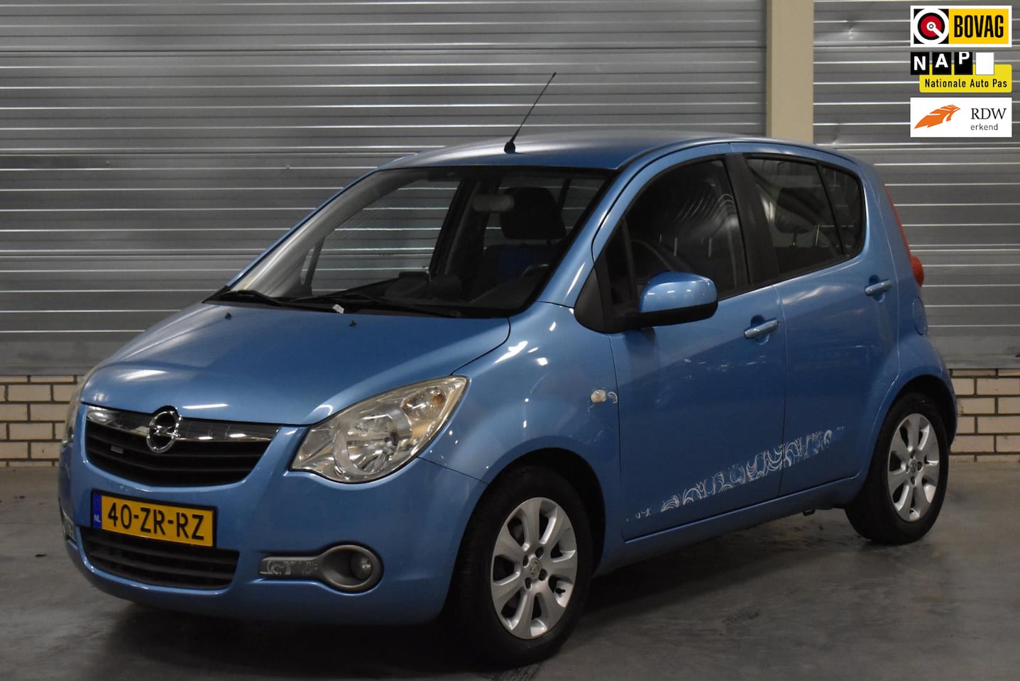 Opel Agila - 1.2 Enjoy 1e Eigenaar 83.000KM! + Airco| complete onderhoudshistorie| - AutoWereld.nl