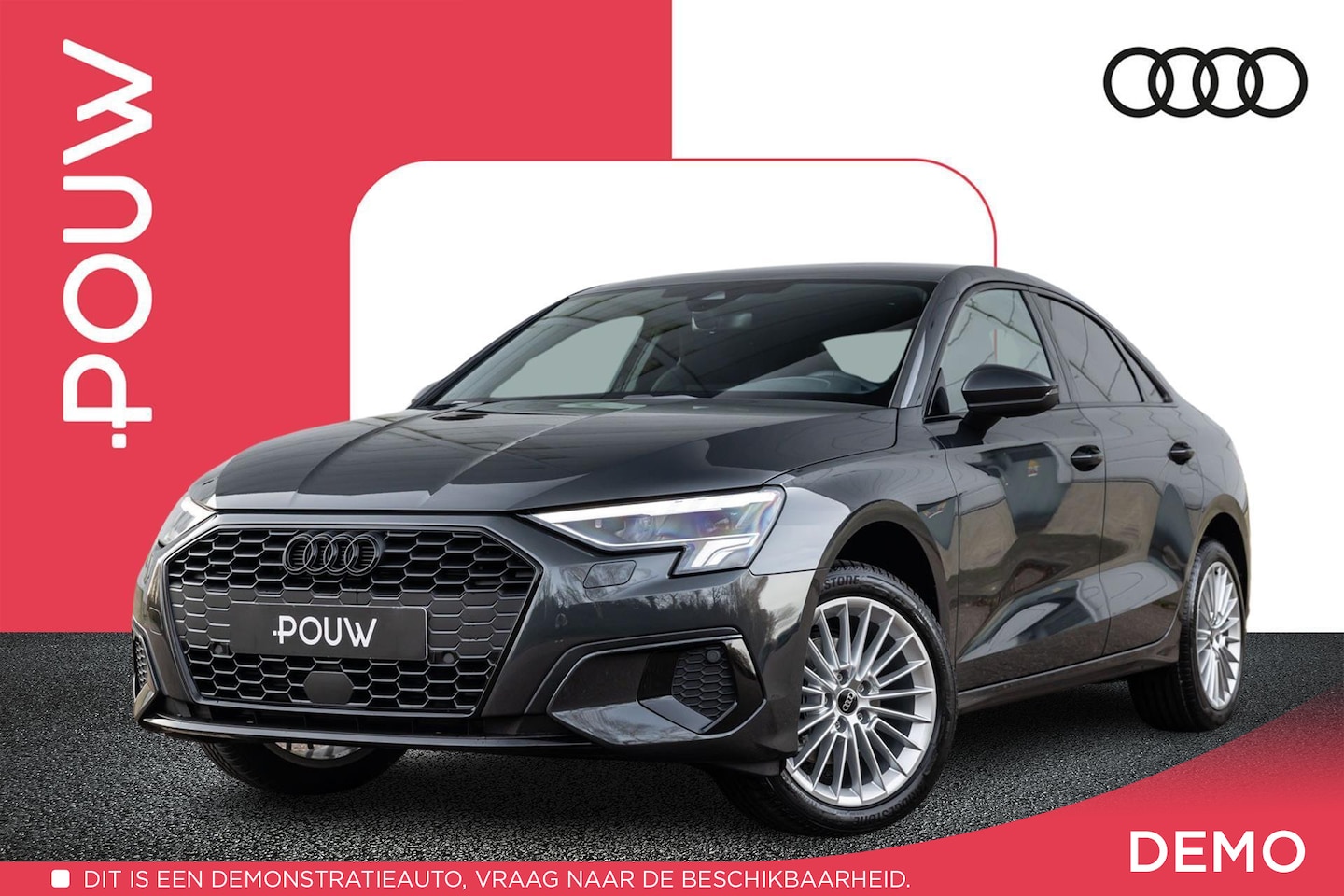 Audi A3 Limousine - 30 TFSI 110pk S-tronic Advanced Edition | Audi Sound | Zwart Optiek | Getint Glas - AutoWereld.nl