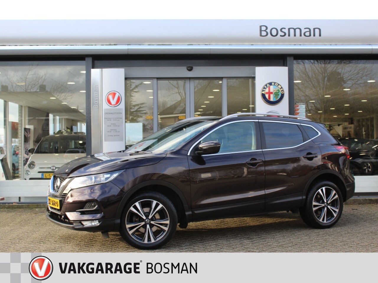 Nissan Qashqai - 1.2 N-Connecta Aut./Pano/All season/Pdc - AutoWereld.nl