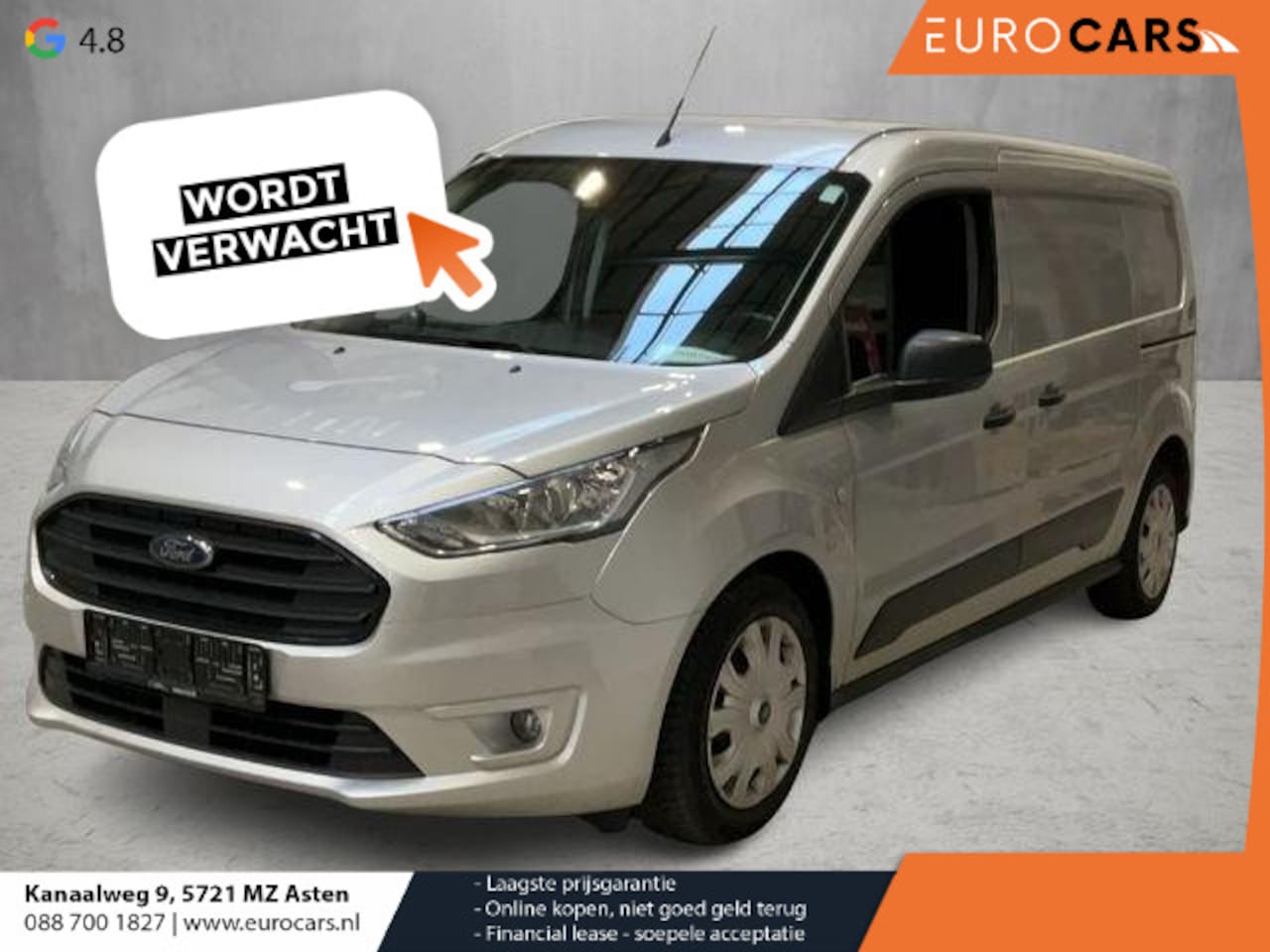 Ford Transit Connect - 101pk L2 Trend 2x Schuifdeur Trekhaak Camera Parkeersensoren Airco Cruise control Euro6 - AutoWereld.nl