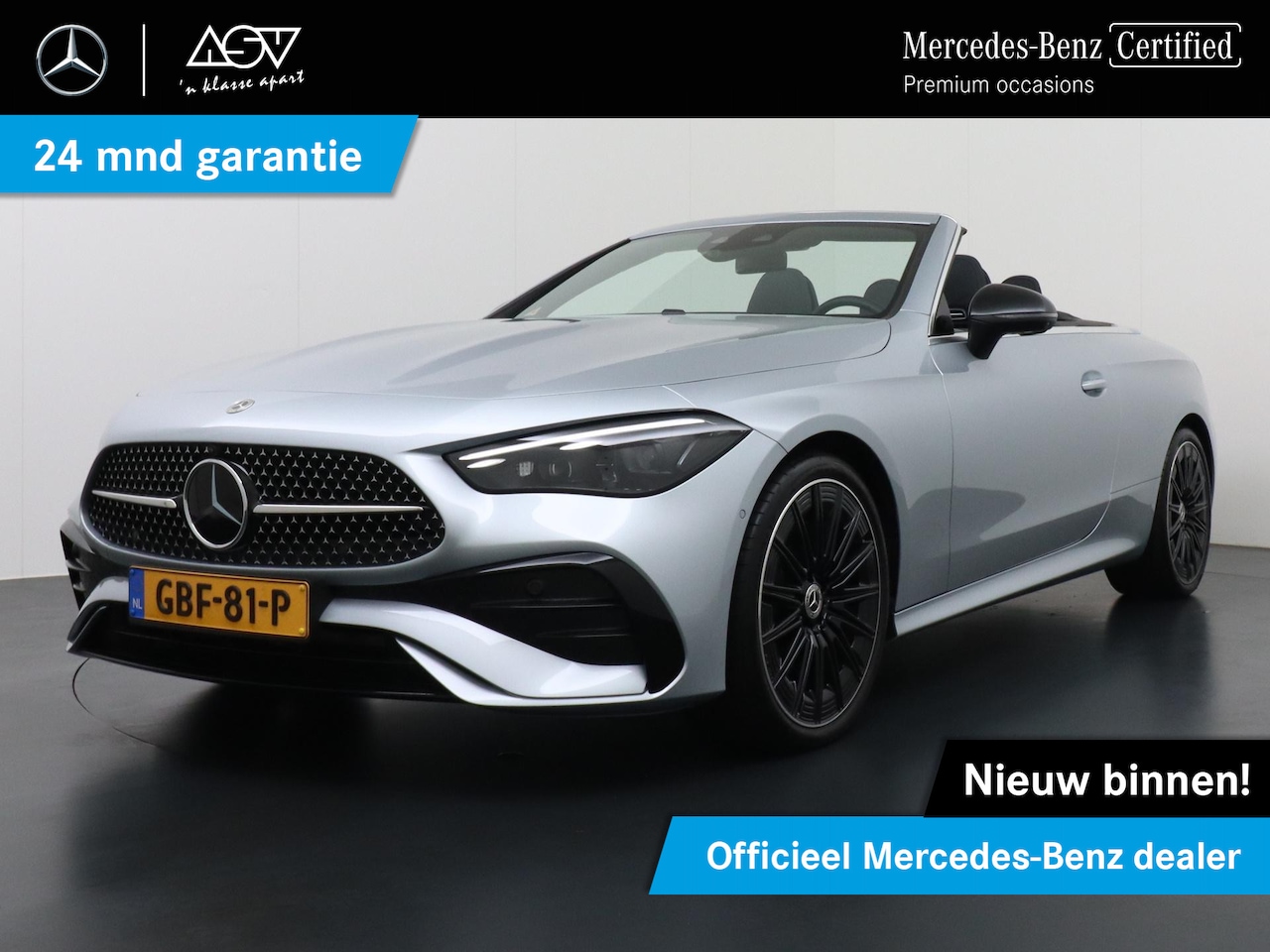 Mercedes-Benz CLE Cabriolet - 200 AMG Line Burmester Surround, Stoelventilatie, Winterpakket - AutoWereld.nl